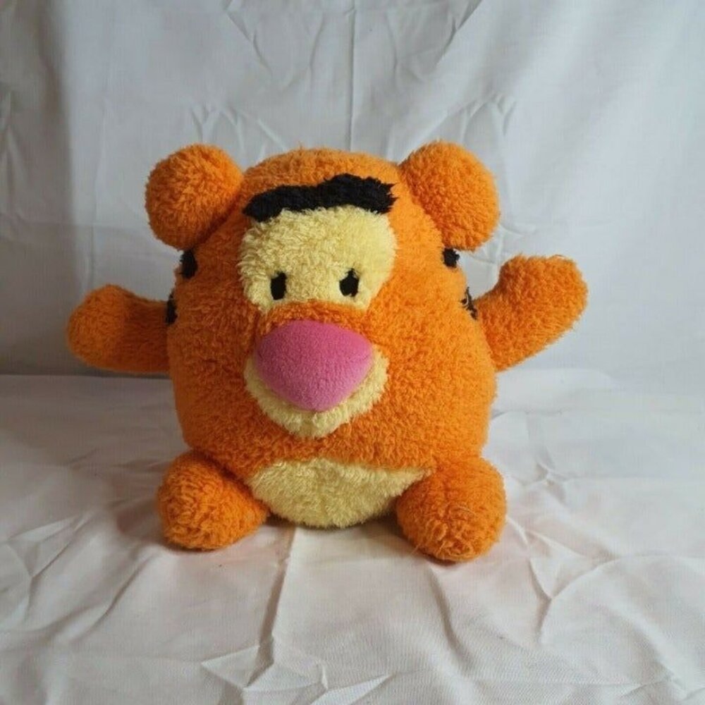 Walt Disney World Tigger‎ Plush Round 7" Disneyland Toy Pooh